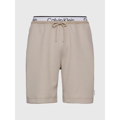 Calvin Klein PW KNIT SHORT 7 pánské kraťasy 00GMS4S844K6B