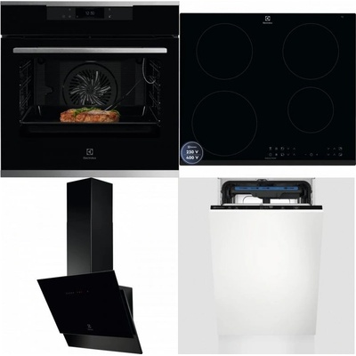 Set Electrolux KOEBP39X + LIR60433B + LFV616K + EEM23100L