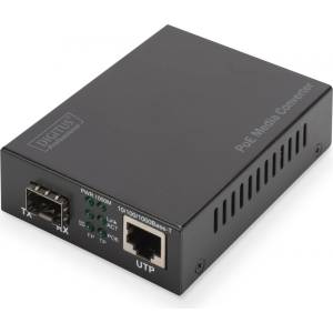 DIGITUS DN-82140 мрежов медиен конвертор 1000 Мбит/с Черен (DN-82140)