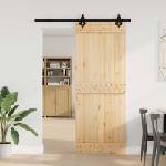 vidaXL Преплъзваща се врата NARVIK 80 x 210 см (152, 5 см) (3445276)