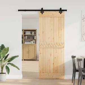 vidaXL Преплъзваща се врата NARVIK 80 x 210 см (152, 5 см) (3445276)