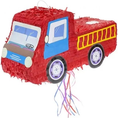 Piňatá Hasičské auto 2020 47 x 17 X 25,5 cm