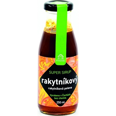 Hradecké Delikatesy Rakytníkový super sirup 250 ml