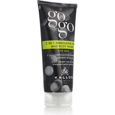 Kallos Kallos Gogo 2 in 1 Energizing Hair And Body Wash 200 ml