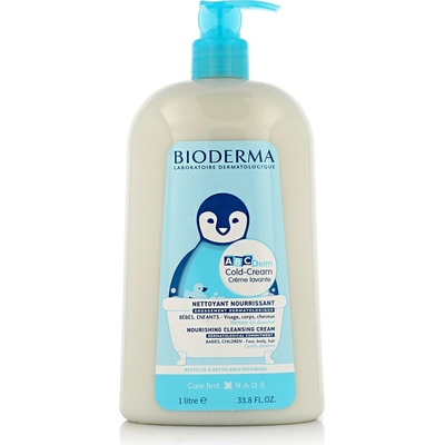 Bioderma ABCDerm ColdCream Nourishing Cleansing Cream 1000 ml