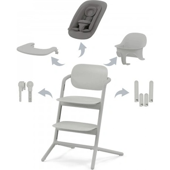 Cybex LEMO 4v1 SET Suede Grey mid grey 2023