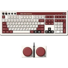 8BitDo Retro Mechanical Keyboard Fami Edition with Integrated Numpad + Dual Super Buttons - UK 6922621506645