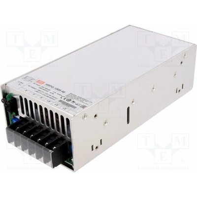 MEAN WELL HRPG-1000-48 Napájecí zdroj: spínaný; k vestavbě,modulový; 1000W; 48VDC; 21A