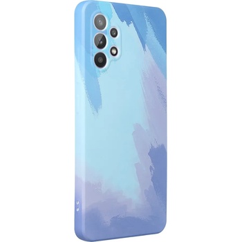 Forcell Силиконов Калъф за SAMSUNG A32 5G, Printing Pop Case, Син (5903396111945)