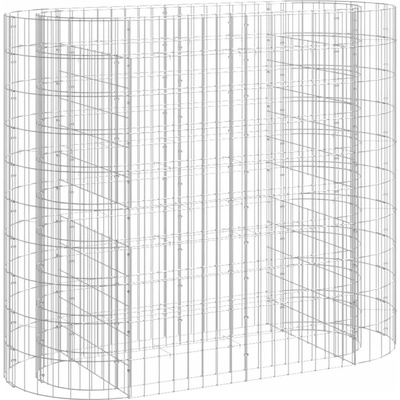 zahrada-XL Gabionový vyvýšený záhon pozinkované železo 120 x 50 x 100 cm