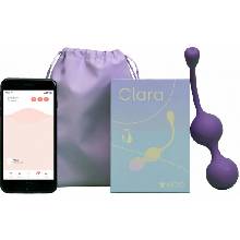 Vibio - Clara Vibrating Kegel Balls Purple