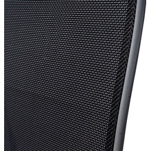 Sun_garden LONDON poloh. křeslo stříbrné+černé