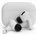 NEXT AirPods Pro Foam Tips S/M Black (K-APPRO-TIPS-BLK-SM)