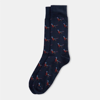 Barbour Чорапи Barbour Mens Mavin Pheasant Socks - Navy/Pheasant