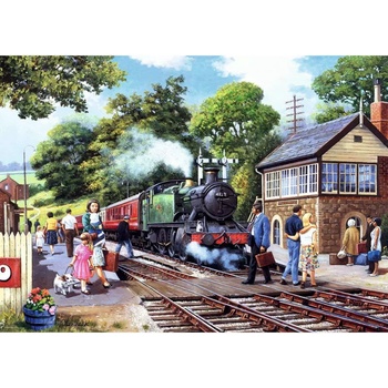 Ravensburger - Puzzle A Country Station - 1 000 piese
