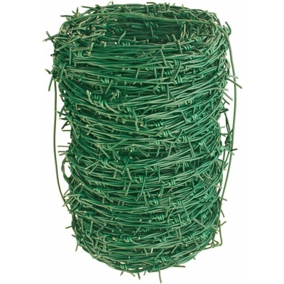 Ostnatý drôt Barwire Pvc - zelený | 50 m