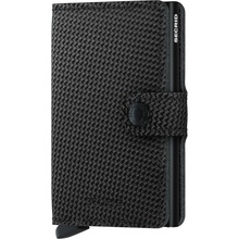 Secrid Kožené pouzdro na karty Miniwallet Carbon Black černé