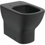 Ideal Standard Тоалетна чиния Ideal Standard Tesi AquaBlade за подово монтиране, матово черна (T0077V3)