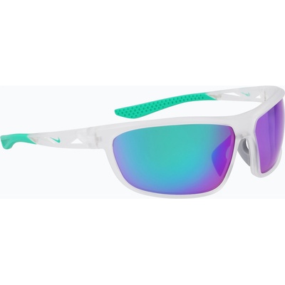 Nike Слънчеви очила Nike Windtrack Run matte clear/ green mirror
