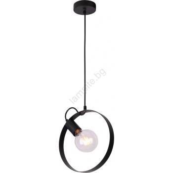 Candellux Полилей на въже NEXO 1xE27/40W/230V черна (CA0328)