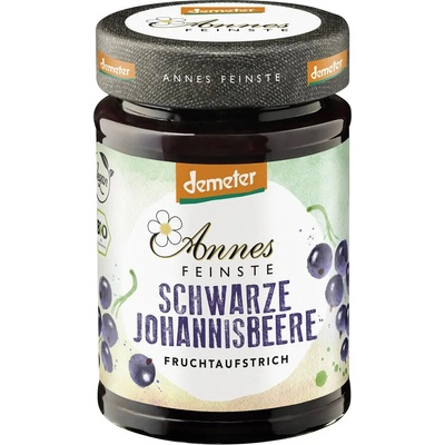 Annes Feinste Černý rybíz pomazánka demeter 200 g BIO VEGAN DEMETER
