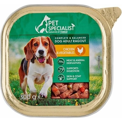Pet Specialist Ragú s kuřecím a zeleninou 300 g