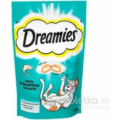 Pamlsok Mars DREAMIES cat s lososom 6 x 60 g