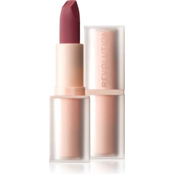Revolution Beauty Lip Allure Soft Satin Lipstick Кремообразно червило със сатенено покритие цвят Black Cherry 3.2 гр