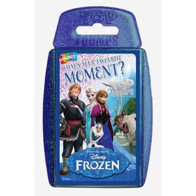 Winning Moves Настолна игра, Winning Moves, Top Trumps, Frozen, Карти за игра Moments