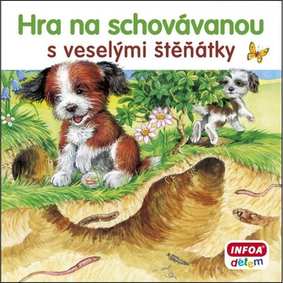 na schovávanou s veselými štěňátky