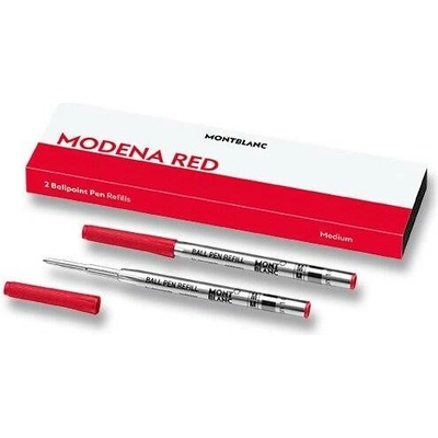 Montblanc Náplň do kuličkového pera M 2 ks Modena Red 1503/7128216