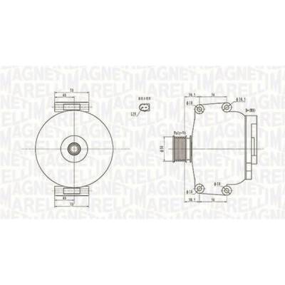generátor MAGNETI MARELLI 063731908010