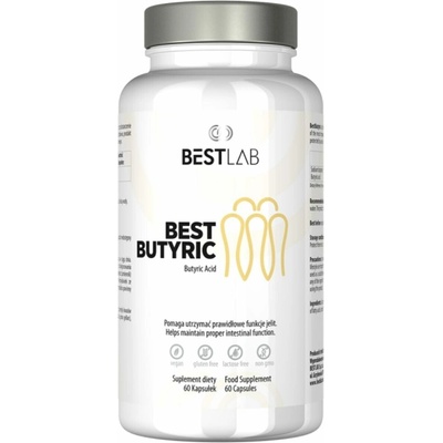 BestLab BestButyric, Butyrát sodný 60 kapsúl