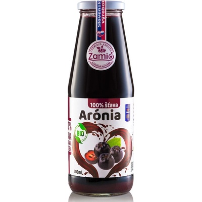 Zamio 100% ovocná šťava Bio Arónia 0,7 l