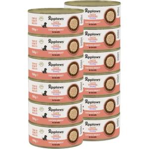 Applaws Puppy Taste Toppers Chicken Breast in Broth 12 x 156 g