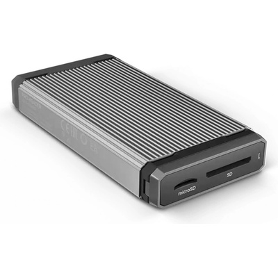 SanDisk SDPR5A8-0000-GBAND четец на карти USB 3.2 Gen 1 (3.1 Gen 1) Type-C Черен, Сребърен (SDPR5A8-0000-GBAND)
