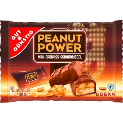 G&G Mini čokoládové tyčinky s oříšky 400 g