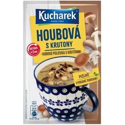 Kucharek instantní polévka houbová s krutony 15 g