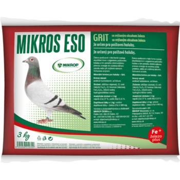 MIKROS ESO grit so železom 3 kg