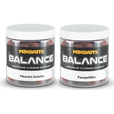 Mikbaits Boilies Spiceman Balance 250ml 20mm Pikantní slivka
