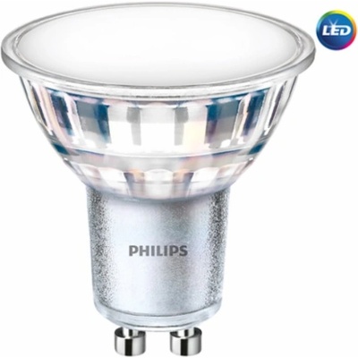 Philips LED žárovka GU10 CP 4,9W studená bílá 6500K , reflektor 120°