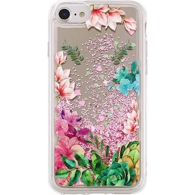 Samsung Силиконов калъф кейс за Samsung J330 J3 (2017) течен гел Flower 2