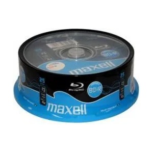 Maxell Blu-ray BD-R 25Gb 4X - Шпиндел 25pk. Printable