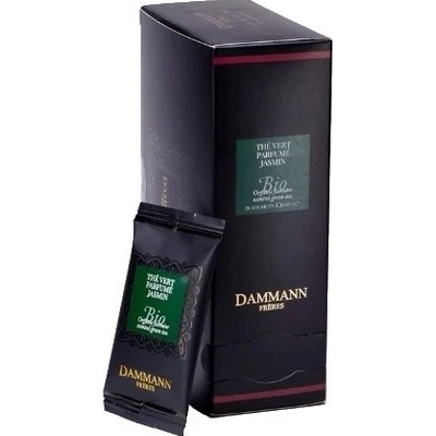 Dammann Fréres Sachets Zelený čaj s vôňou jazmínu BIO 24 x 2 g