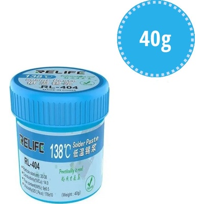 Relife RL-404 - Spájkovacia Pasta 138°C (40g)