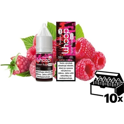 WHOOP SALT Sweet Raspberry 10 x 10 ml 20 mg