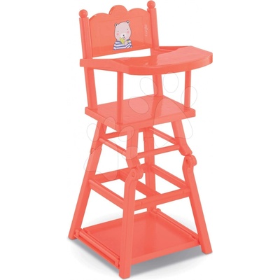 Corolle High Chair 2in1 Mon Grand Poupon pre 36-42 cm bábiku ružová