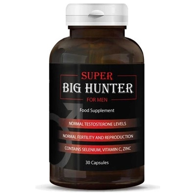 Super Big Hunter тестостеронов бустер - 30 капсули