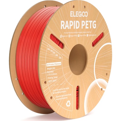 Elegoo Rapid PETG Red - 1, 75 mm / 1000 g (50.203.0218)