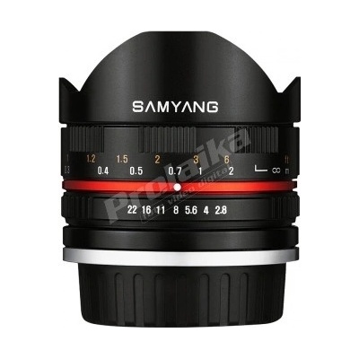 Samyang 8mm f/2.8 UMC FishEye Canon EF-M